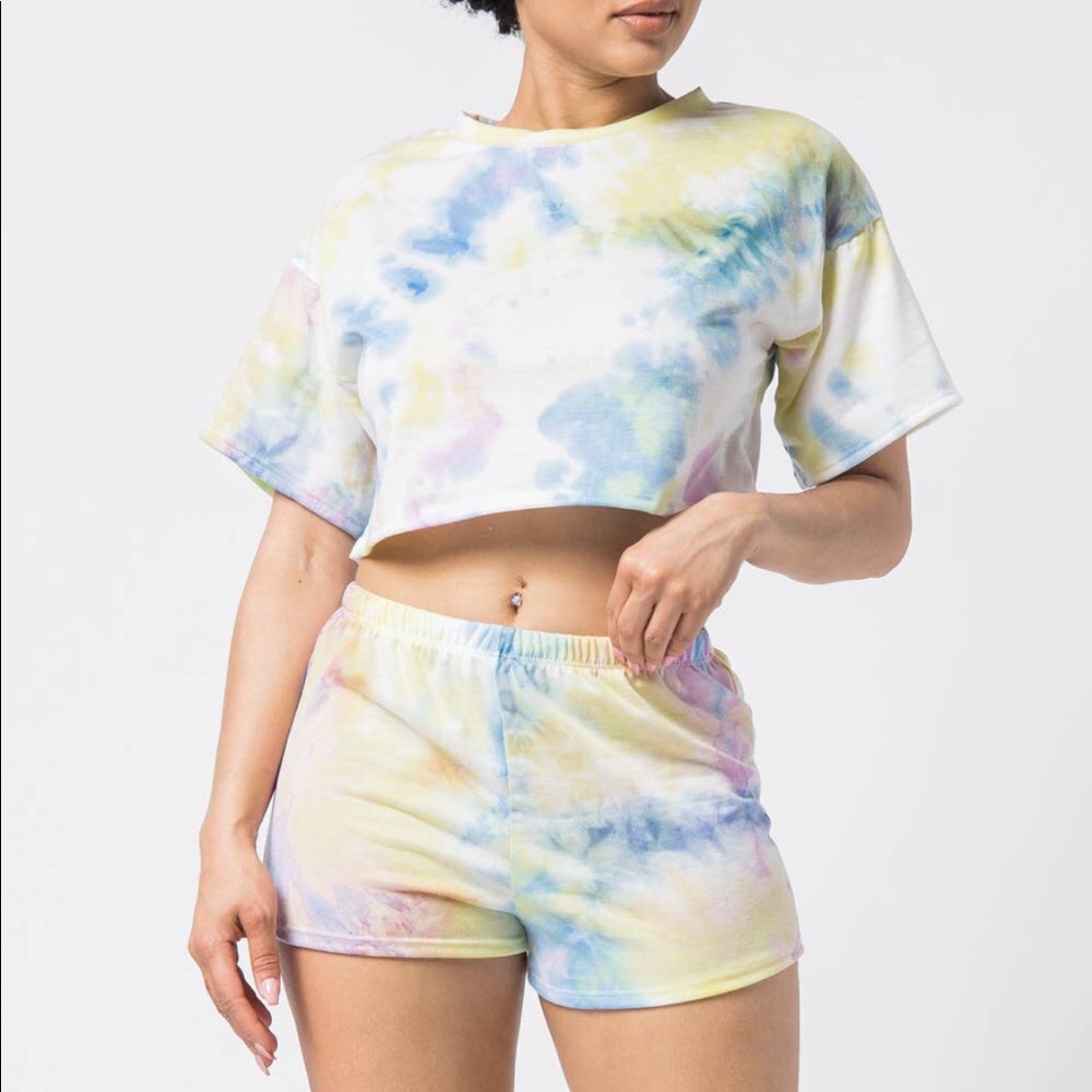 Tie dye lounge set